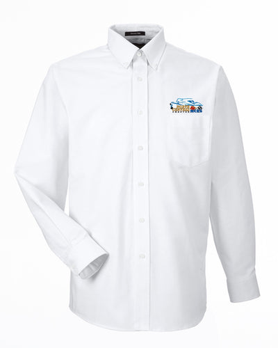 NCRS NORTH CENTRAL OXFORD BUTTON UP SHIRT