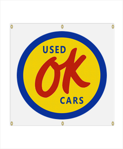 CHEVROLET OK USED CARS Garage Banner