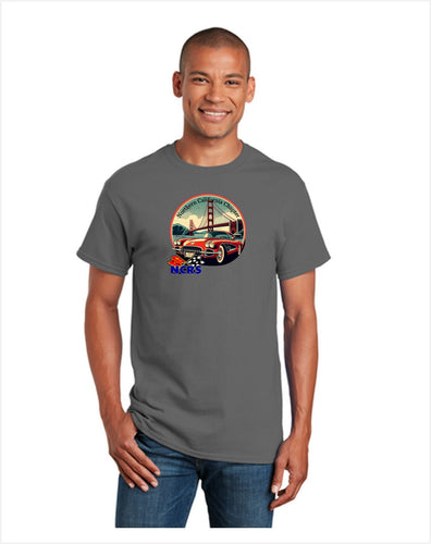 NCRS NORTHERN CALIFORNIA Cotton T-shirt (full logo printed on front)