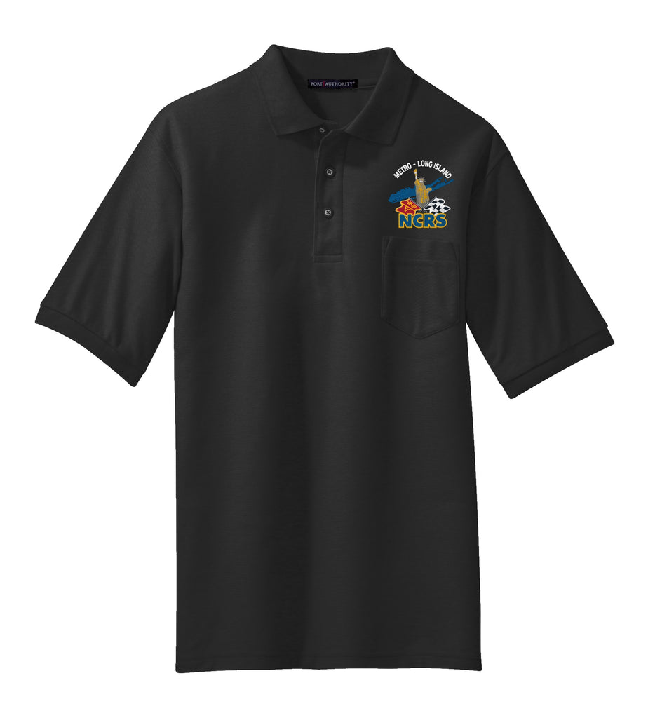 NCRS Metro Long Island Chapter Cotton Blend POCKET Pique Polo ...