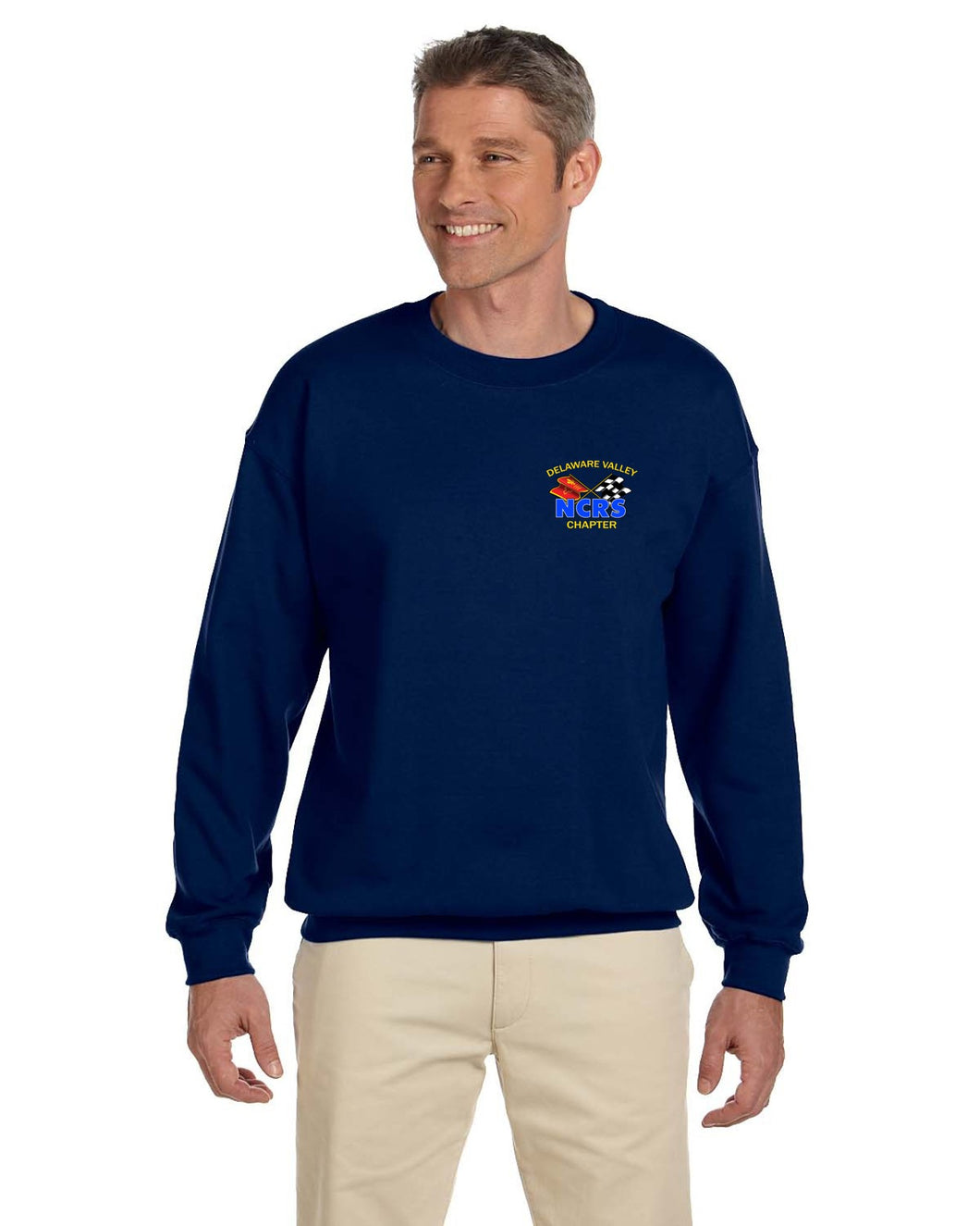 Monogrammed Sweatshirt - Navy - 2x